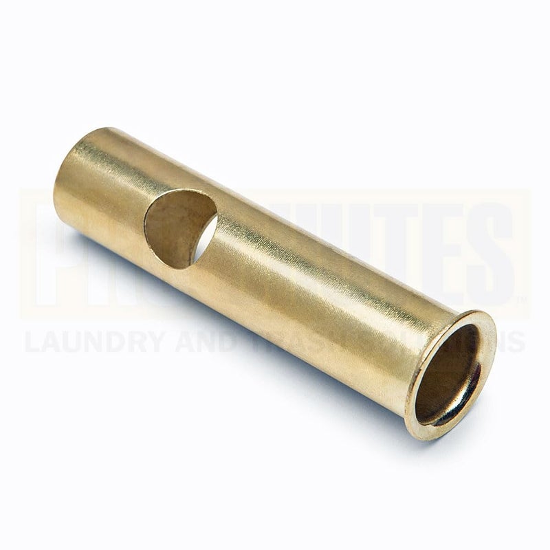 Pro Chutes قفل دافعة فتحة القمامة برو شوتس لنمط ت هاندل من ميدلاند. 1-3/4 و 1-23/32 بوصة عمق دائري أسطواني نحاسي بديل لجزء قفل لأبواب الغسيل والقمامة. - Image 4